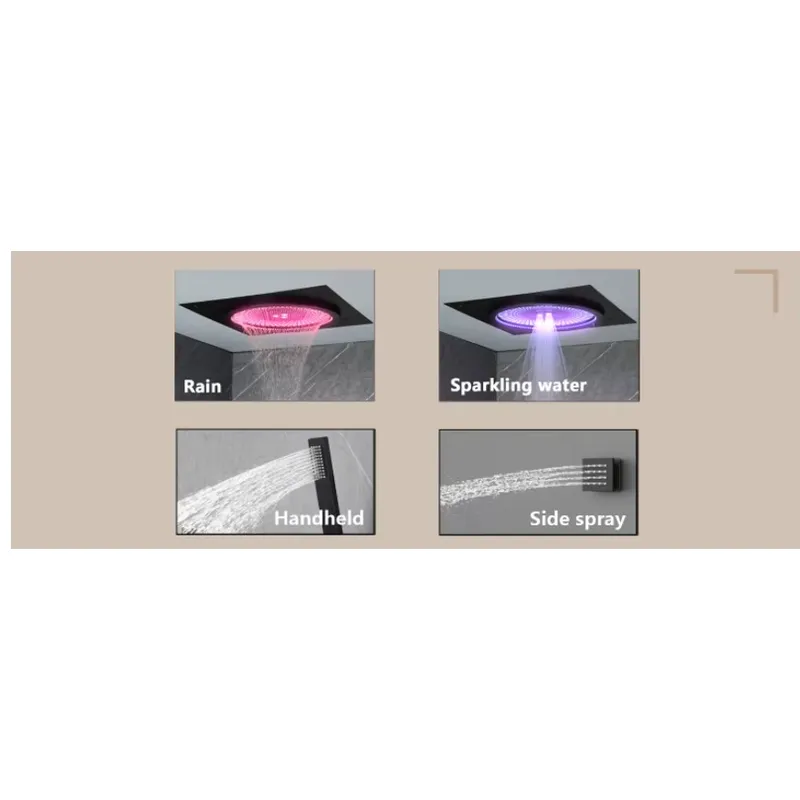 Smart LED Shower Set Bathroom  - đánh giá và giá Spa & Wellness Hotel Diamond Ustroń