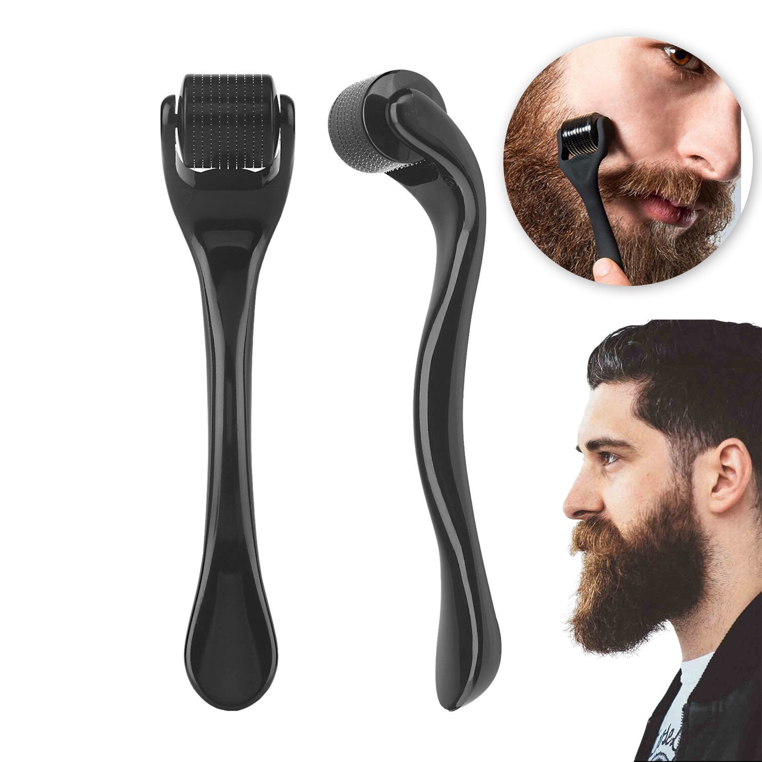 2PCS/5PCS/10PCS Full Black 540 - đánh giá và giá Derma Roller 0.25