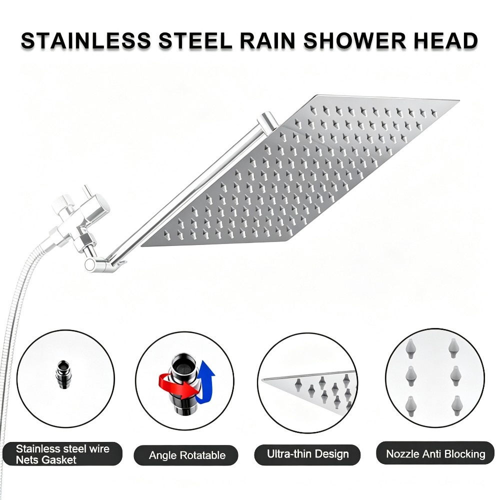 1 pc high-pressure shower head - đánh giá và giá Spa & Wellness Hotel Diamond Ustroń