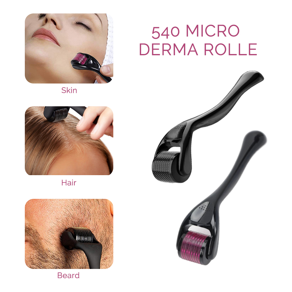 540 Needles Derma Roller Hair  - đánh giá và giá Derma Roller 0.25