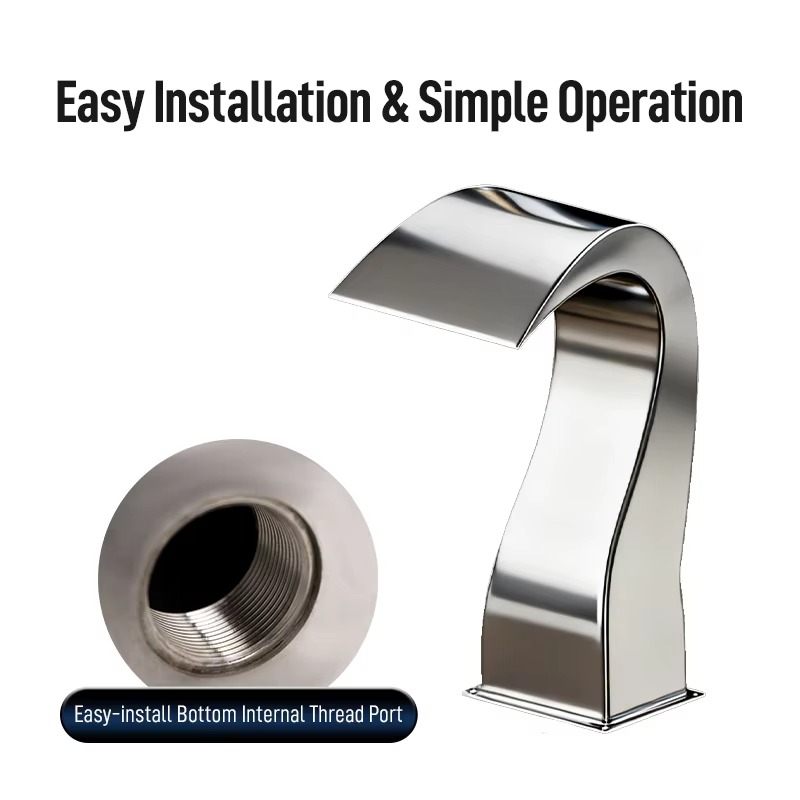 Stainless Steel Arc Hook Nozzl - đánh giá và giá Spa & Wellness Komplex Bristol Royal * * * *